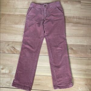 Faherty Corduroy Pants in Dusty Pink 24